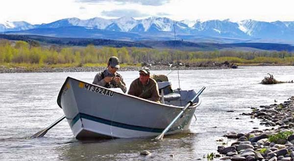 Drifting on the Madison River