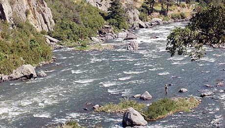 Fly fishing in Montana